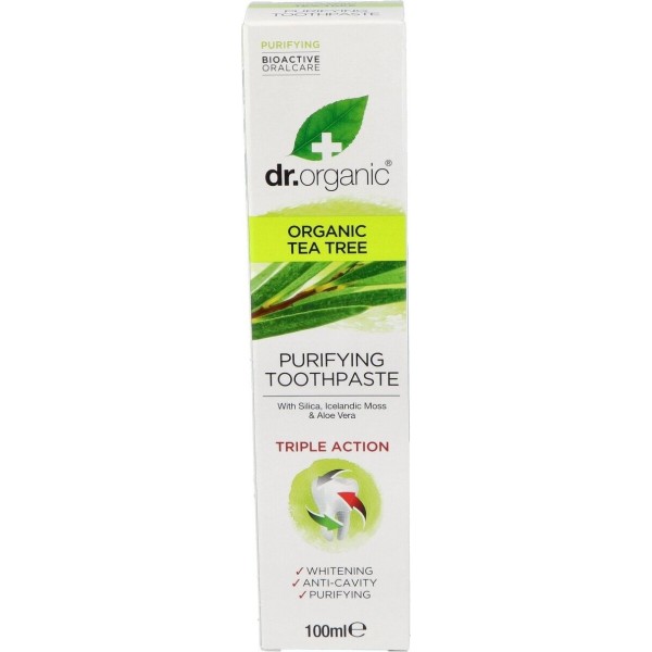 Pasta De Dientes Arbol Del Te Organico 100Ml.
